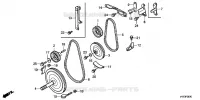 POULIE MENEE  (1) pour Honda HSS970