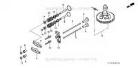 ARBRE A CAMES   SOUPAPE pour Honda H1011H