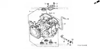 CORPS DE CYLINDRE pour Honda H1011H