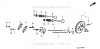 ARBRE A CAMES pour Honda EG5000X