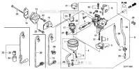 CARBURATEUR pour Honda EU20I