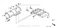 SILENCIEUX  (3) pour Honda GX160U1