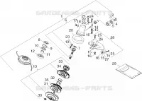 CARTER BOITIER VITESSES S / SS pour Honda UMT422S