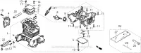 COUVERCLE DE CULASSE   KIT JOINT DE CARTER   OUTILS pour Honda UMT422S