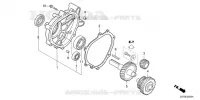 DEMULTIPLICATEUR  (1) pour Honda GX340UT2