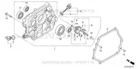 LOGEMENT DU CARTER MOTEUR  (2) pour Honda GX340UT2