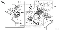 CARBURATEUR pour Honda GXV630R
