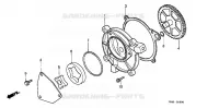 CORPS DE POMPE A HUILE  (HS1340Z) pour Honda HS1340Z