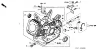 CORPS DE CYLINDRE pour Honda HS1390I
