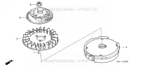 VOLANT pour Honda F405