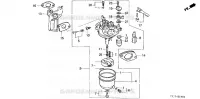 CARBURATEUR pour Honda F510