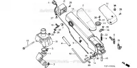 COLONNE DE GUIDON  (2) pour Honda F510