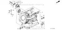 CORPS DE CYLINDRE pour Honda F510
