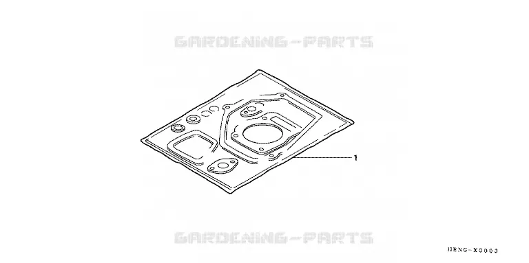 POCHETTE DE JOINTS Honda jardin DEBROUSSAILLEUSES A ROUES  UM UM21  UM21-GJ03