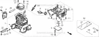 COUVERCLE DE CULASSE   KIT JOINT DE CARTER   OUTILS pour Honda UMT431DS