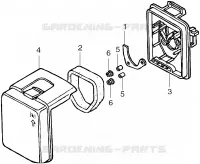 FILTRE A AIR pour Honda UMT431DS