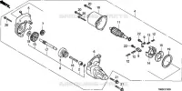 DEMARREUR  (C.D.) pour Honda HS928
