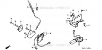 MOTEUR DE RAMPE D'EVACUA TION pour Honda HS928