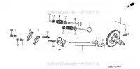 ARBRE A CAMES   SOUPAPE pour Honda EB3000X