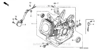 CORPS DE CYLINDRE pour Honda ECMT6500K1