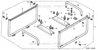 KIT DE CHASSIS pour Honda ED1000K4