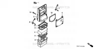 FILTRE A AIR pour Honda EM1000F