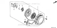 LANCEUR pour Honda EM1000F