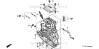 CORPS DE CYLINDRE pour Honda EU10IK1