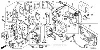 TABLEAU RECEPTACLE PRISE  (5) (EU10I/10IK1) pour Honda EU10IK1