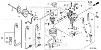CARBURATEUR pour Honda EU2000I