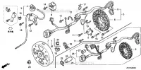 ROTOR   STATOR pour Honda EU2000I