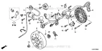 ROTOR   STATOR pour Honda EU22IT