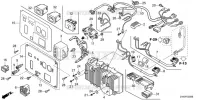 TABLEAU DE COMMANDE  (1) pour Honda EU22IT