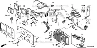 TABLEAU DE COMMANDE  (4) pour Honda EU22IT