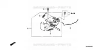 BASE DE STARTER pour Honda GCV190A
