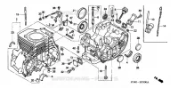 CORPS DE CYLINDRE pour Honda GD321