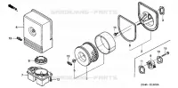 FILTRE A AIR pour Honda GD321