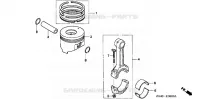 PISTON   BIELLE pour Honda GD321