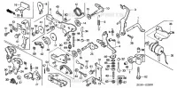 LEVIER DE COMMANDE pour Honda GD410