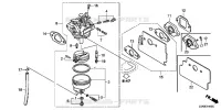CARBURATEUR pour Honda GS160LA
