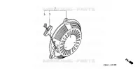 LANCEUR pour Honda GS160LA