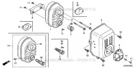 SILENCIEUX D'ECHAPPEMENT pour Honda GS160LA