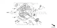 CARTER   POMPE   FILTRE A HUILE pour Honda GS190LAX