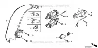 BOBINE D'ALLUMAGE pour Honda GX120UT2