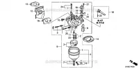 CARBURATEUR  (1) pour Honda GX120UT2