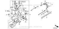 CONNEXION  (3) pour Honda GX120UT2