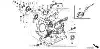 CORPS DE CYLINDRE pour Honda GX120UT2