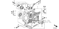 CORPS DE CYLINDRE pour Honda GX160D