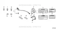 PIECES DIVERSES pour Honda GX160D