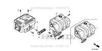 SILENCIEUX D'ECHAPPEMENT pour Honda GX160D